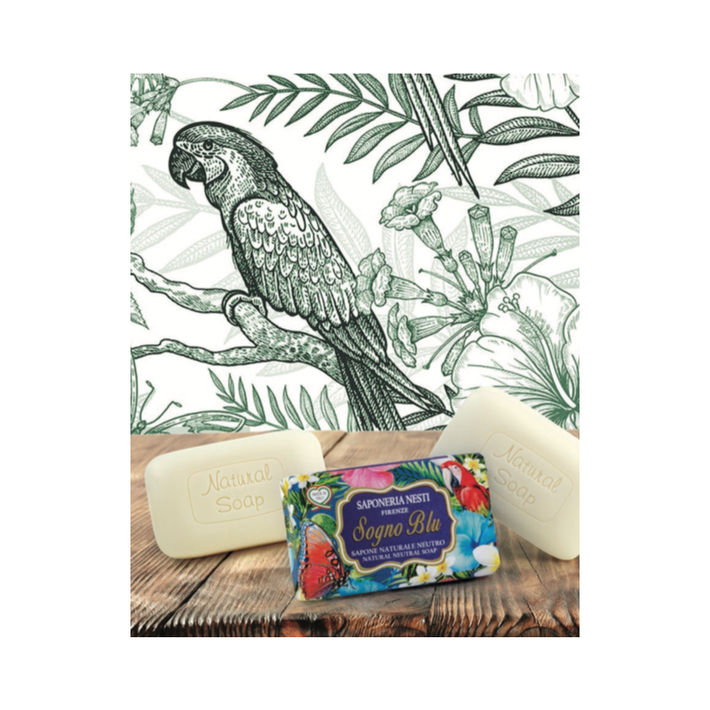 Nesti Dante Sogno Blu Natural Neutral Soap - Natural Soap Blue